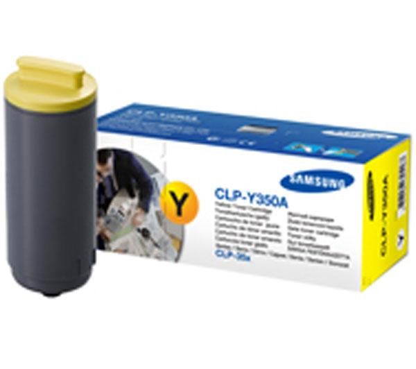 Картридж Samsung CLP-Y350A желтый  для Samsung CLP-350, CLP-350N, CLP-351, CLP-351N