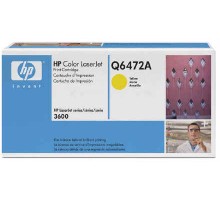 HP Q6472A Картридж желтый