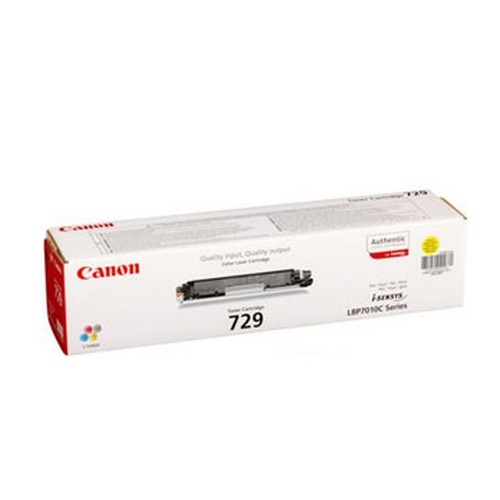 Заправка картриджа Canon 729Y для i-SENSYS LBP-7010/7018