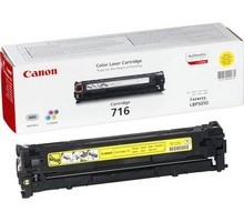Заправка картриджа Canon 716Y для LBP-5050, i-SENSYS LBP5050 MF8030/8040/8050/8080