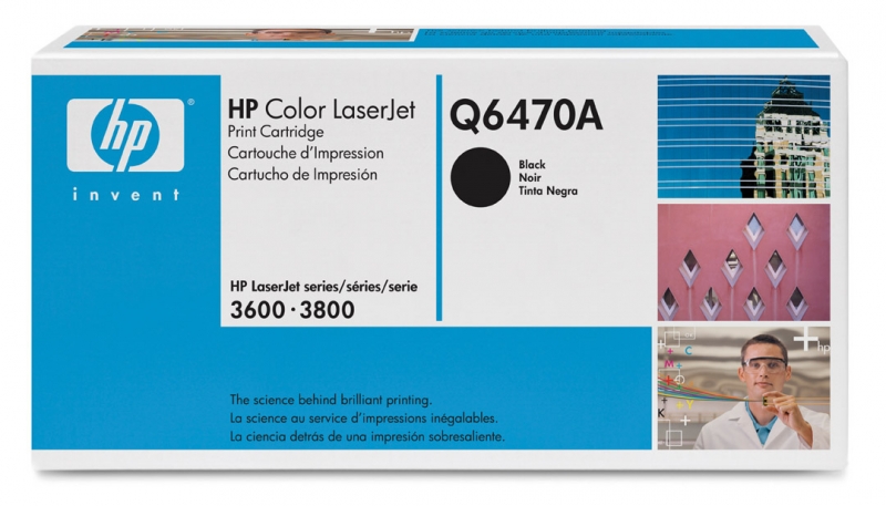 Заправка картриджа HP Q6470A для HP Color LaserJet 3600/3800/CP3505