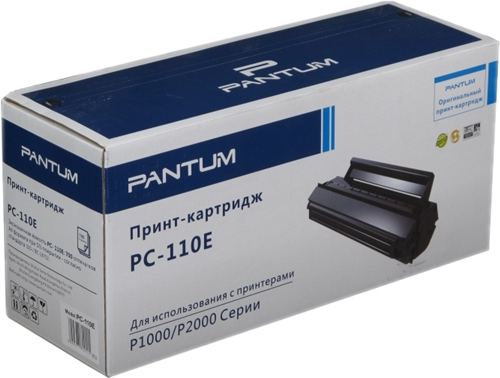 Заправка картриджа  Pantum PC-110E для Pantum P1000/P2000/P2050