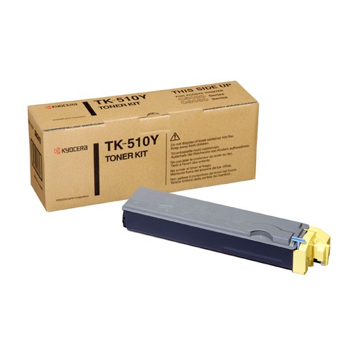 TK-510Y Yellow тонер-картридж принтера FS-C5020N/C5025N/C5030N Kyocera (TK510Y)