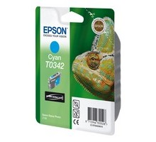 Epson T034240 (T0342) Картридж голубой