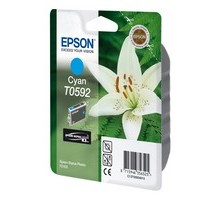 Epson T059240 (T0592) Картридж голубой