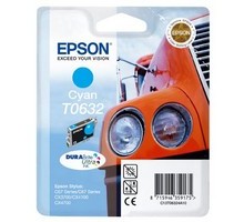 Epson T06324A (T0632) Картридж голубой