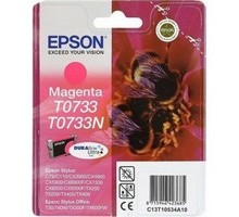 Epson T07334A (T0733) Картридж пурпурный