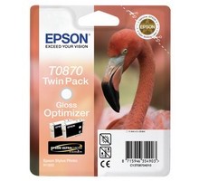 Epson T0870 Два картриджа gloss
