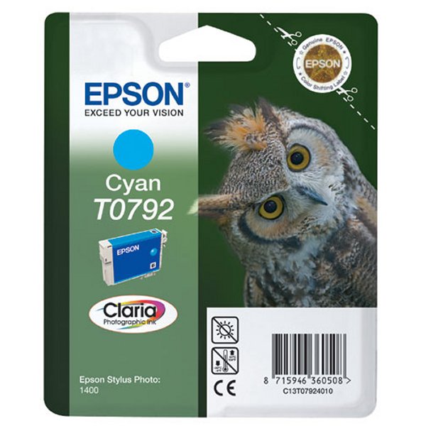 Epson T0792 Картридж голубой