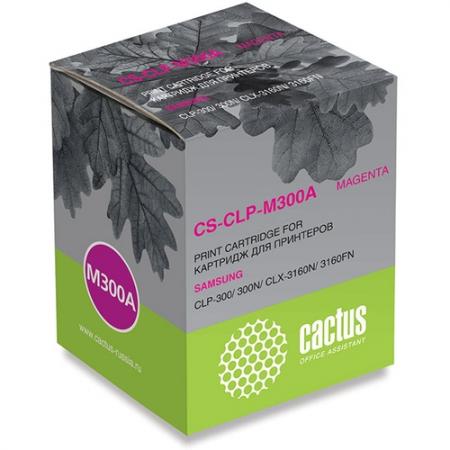 Cactus CS-CLP-M300A для Samsung CLP-300/300N/CLX-3160N/3160FN, пурпурный, 1000 стр.