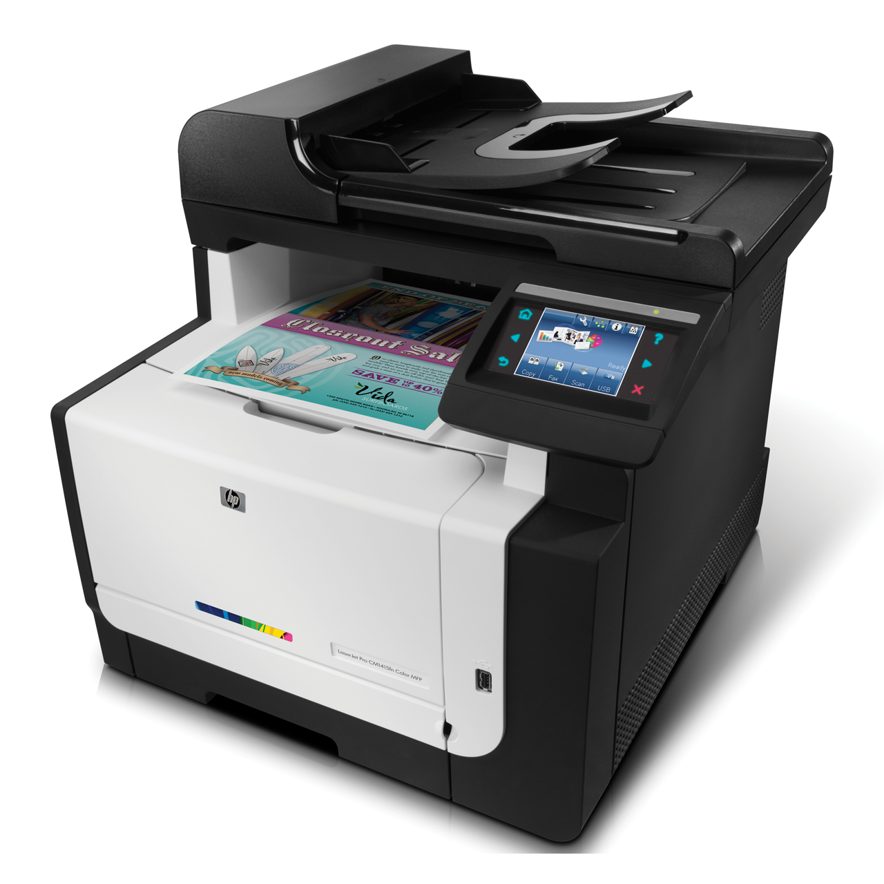 Заправка картриджа принтера HP Color Laser Jet PRO CM1415fn
