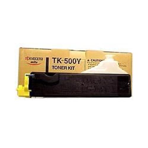 TK-500Y Yellow Тонер для принтера FS-C5016N Kyocera (TK500Y)
