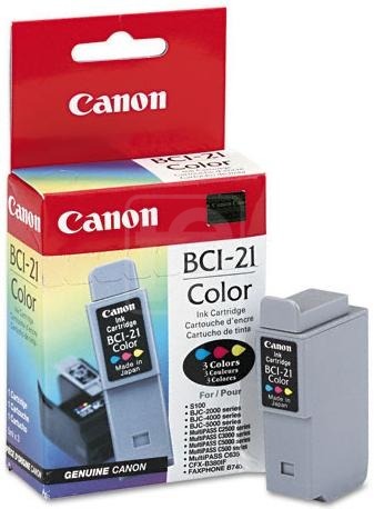 Картридж BCI-21/24C цветной для Canon ОЕМ
